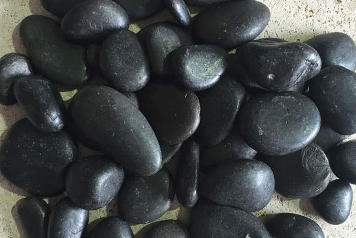 Polished-Black-Pebbles in florida